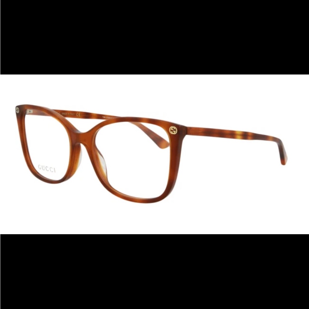 Gucci Brown Cateye Eyeglasses GG0026O